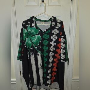 Shamrock Hawaiian Shirt Hardaddy